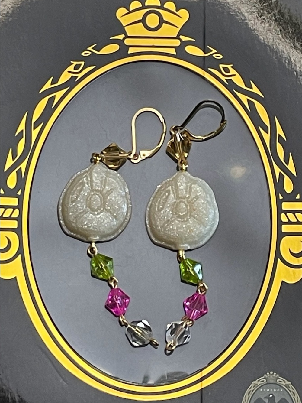 Twisted Wonderland Kalim Al-Asim Inspired Groovy Candy Earrings (Gala Couture)